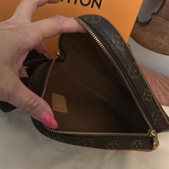 Authentic Louis Vuitton Monogram Pochette Ganju Grange Body Bag Waist Belt Bag - Picture 7 of 11